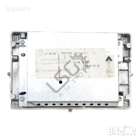 Дисплей Renault Laguna II 2007-2012 ID:104059, снимка 2 - Части - 41303791