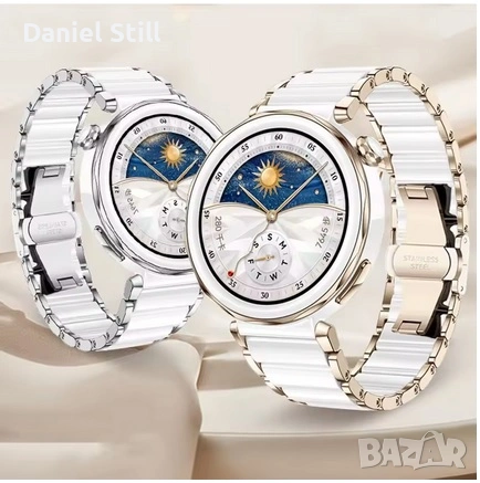 Нова 18 мм керамична каишка за Huawei Watch GT5 Pro 42 мм 