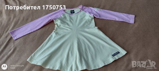 2 бр. рокли- на цветя H&M и спортна, снимка 4 - Детски рокли и поли - 40558877