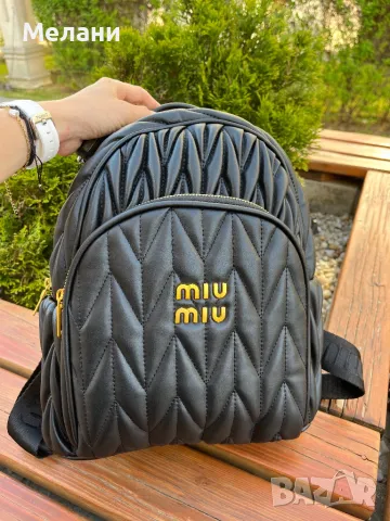 Нова Раница Miu miu , снимка 3 - Раници - 50154800