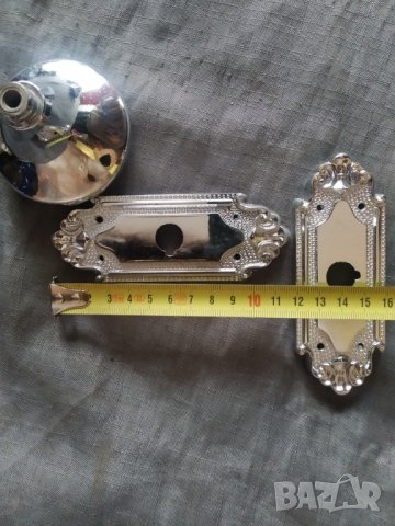 дръжи за врата с шилд-комплект, снимка 2 - Други стоки за дома - 35780917