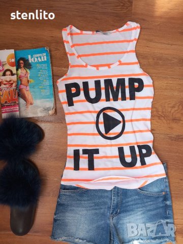 🎀🎁🎀 Подарявам Летен Топ Clockhouse размер ХS, снимка 1