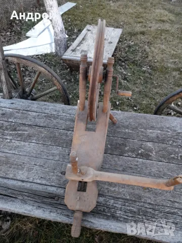 Старинен чекрък #2, снимка 4 - Антикварни и старинни предмети - 49532604