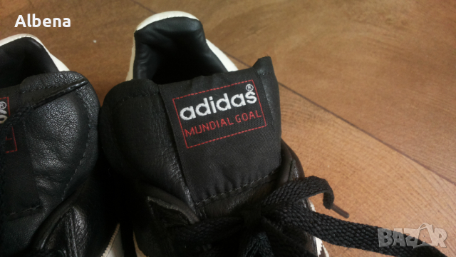 Adidas MUNDIAL GOAL Leather Football Shoes Размер EUR 39 1/3 / UK 6 за футбол в зала 101-14-S, снимка 12 - Детски маратонки - 44666769