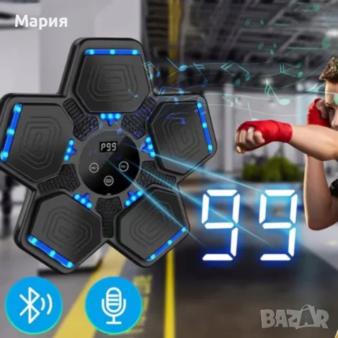 Интелигентна музикална боксова дъска - Bluetooth, Led дисплей и лесен монтаж