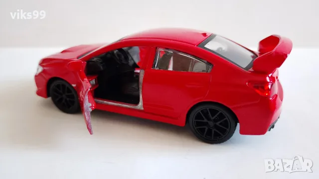 Subaru WRX STI 2017 Maisto - Мащаб 1:40, снимка 3 - Колекции - 55939427