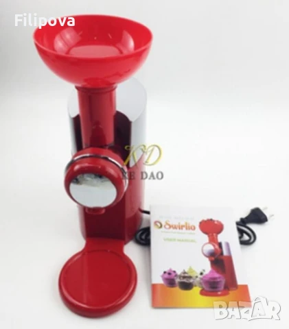 Десерт мейкър, уред за сладолед, снимка 2 - Други - 51097168