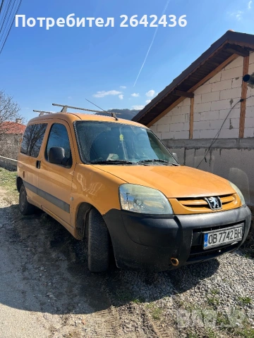 Peugeot partner 1.9d, снимка 2 - Автомобили и джипове - 53744983