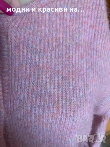 Красива жилетка меланж mbyM, размер М, снимка 2 - Блузи с дълъг ръкав и пуловери - 52596813