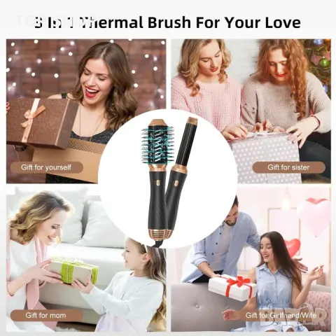 Четка- сешоар 6 в 1 за коса Yitrust, снимка 8 - Сешоари - 48500135