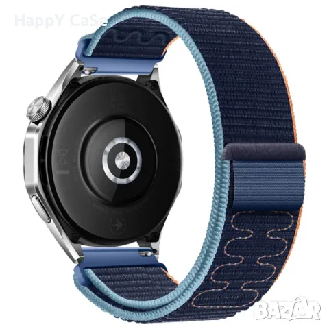 NYLON LOOP Каишка за смарт часовник Huawei Watch/Samsung/Apple/Xiaomi/Garmin/Amazfit/Casio/Honor, снимка 5 - Каишки за часовници - 47850700