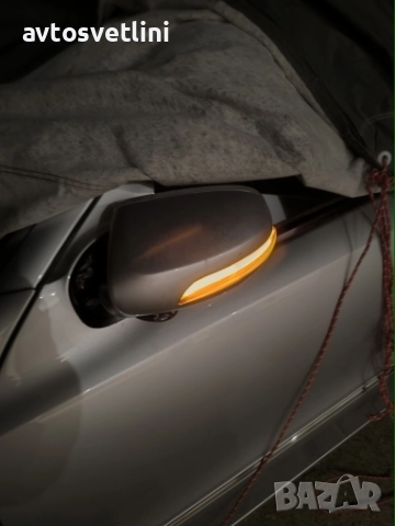 Динамични LED мигачи за огледала Mercedes CLS W219, S W221, E W211, CL W216, снимка 14 - Части - 51572559