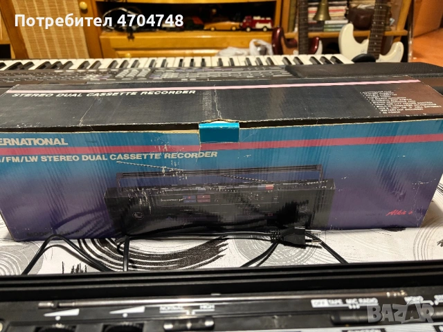 Радиокасетофон International AK-25 !Чисто нов!, снимка 8 - Радиокасетофони, транзистори - 53433939
