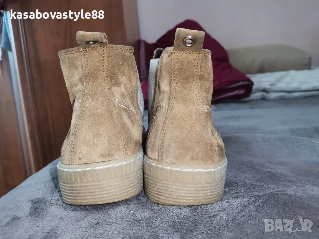 Боти Gabor 40.5н.Естествен велур , снимка 13 - Дамски боти - 56159826