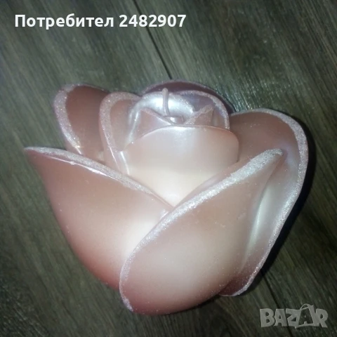 Луксозна свещ "Роза" , снимка 2 - Декорация за дома - 50914627