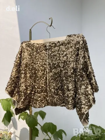 Болеро. 100% Коприна и пайетки 