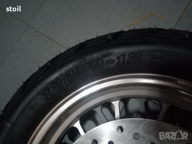 Джанта с гума за скутер, снимка 4 - Мотоциклети и мототехника - 36297235