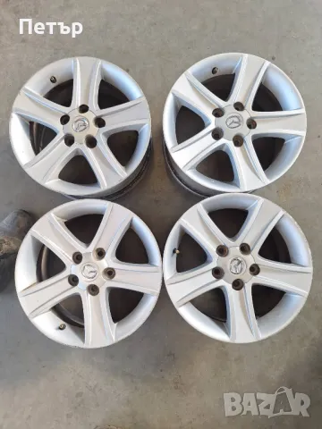 ОРИГИНАЛНИ АЛУМИНИЕВИ ДЖАНТИ ЗА МАЗДА  5Х114,3Х67-16цола