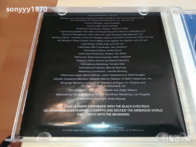 the black eyed peas-original cd 2303231640, снимка 13 - CD дискове - 40110819