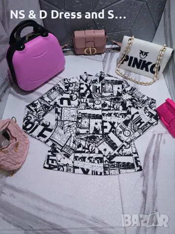 Дамско интересно поло, снимка 8 - Блузи с дълъг ръкав и пуловери - 47560319