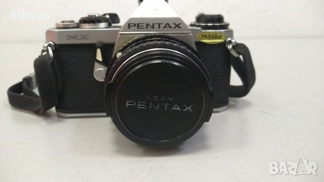 Фотоапарат Pentax ME с обектив SMC PENTAX-M 1:1.7 50mm, снимка 2 - Фотоапарати - 34533118