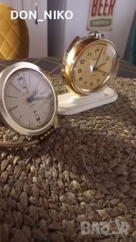 Настолни часовници Слава, снимка 4 - Други ценни предмети - 49853650