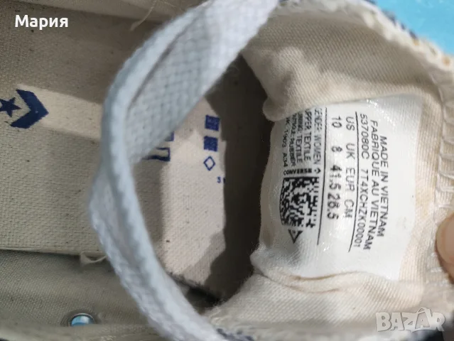 Оригинални кецове Converse Chuck Taylor All Star Shoreline Slip (Размер 41.5), снимка 5 - Кецове - 55799750
