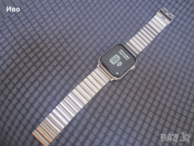Apple Watch Series 5 44mm Aluminium GPS, LTE, снимка 12 - Смарт часовници - 53572292