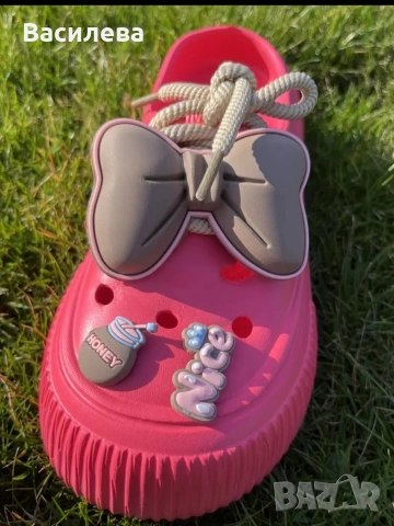 кроксове с пандела , снимка 3 - Чехли - 53823955