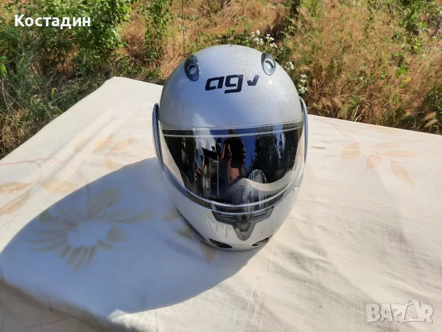 Модулна каска AGV  GT   Размер L, снимка 2 - Аксесоари и консумативи - 55791666