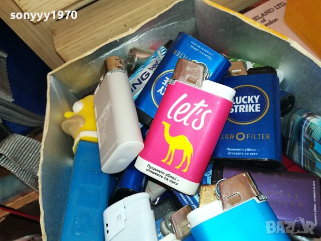 ЗАПАЛКИ 65ЛВ ЗА 1БР-ЗА КОЛЕКЦИЯ-РАЗЛИЧНИ МАРКОВИ 1802241126, снимка 10 - Колекции - 44350016