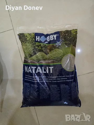 HOBBY NATALIT 3л. – субстрат за аквариум, снимка 2 - Оборудване за аквариуми - 55742158