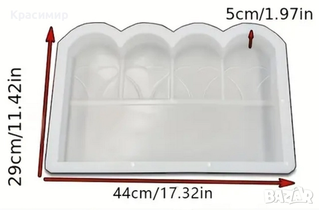 Модел на малка ограда за двор и градина, снимка 2 - Огради и мрежи - 51488534