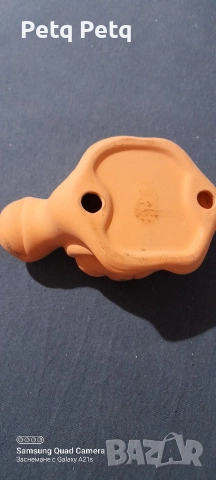 керамичен свещник охлюв , снимка 5 - Антикварни и старинни предмети - 52966145