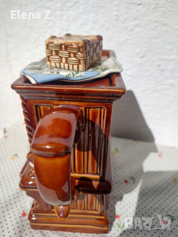 Подписан рядък чайник Portmeirion Botanic Garden Cardew, снимка 7 - Декорация за дома - 53808895