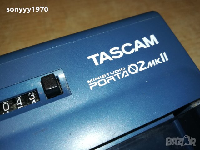 ЗАЯВЕНО-tascam 02mkII MINI STUDIO PORTA-внос swiss 0807231937, снимка 10 - Декове - 41490218