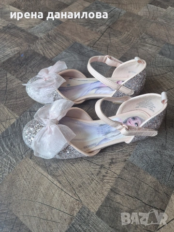 Детски Блестящи балеринки H&M 29, снимка 3 - Детски сандали и чехли - 53706599