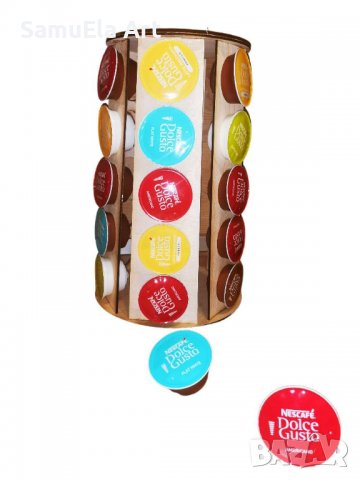 Поставка за капсули за кафе Dolce gusto 30 бр, снимка 3 - Аксесоари за кухня - 39434584