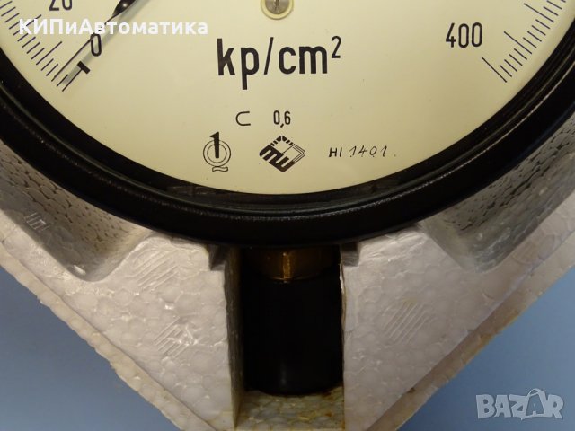 мaнометър TGL 16374 ф160 0-400kp/cm2 G1/2, снимка 3 - Резервни части за машини - 35874155