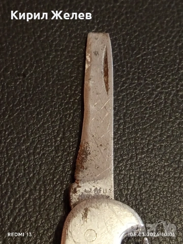 Старо джобно ножче от соца за части, ремонт КОЛЕКЦИЯ ДЕКОРАЦИЯ 30590, снимка 4 - Други ценни предмети - 53731213
