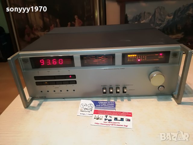 PALLADIUM BIG TUNER-GERMANY 1908211226, снимка 2 - Ресийвъри, усилватели, смесителни пултове - 33859651