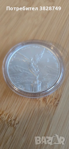 Мексико Либертад 1 унция 2011, снимка 2 - Нумизматика и бонистика - 53032903