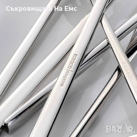 💫 KARACA New Everest 84части 💫 Комплект Прибори за Хранене 84части за 12човека , снимка 8 - Прибори за хранене, готвене и сервиране - 53714727