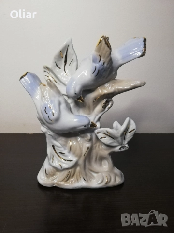 Красива порцеланова статуетка. Птици. , снимка 4 - Статуетки - 52081594