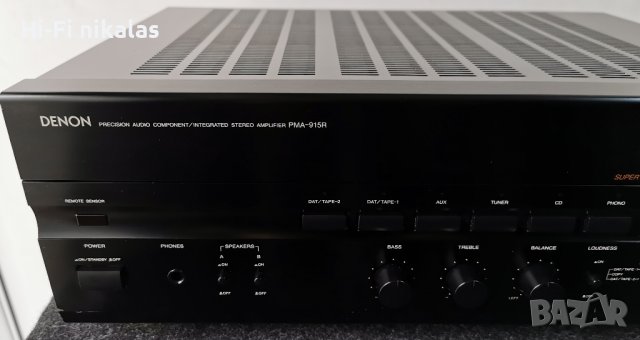 стерео усилвател DENON PMA-915r, снимка 4 - Ресийвъри, усилватели, смесителни пултове - 44396220