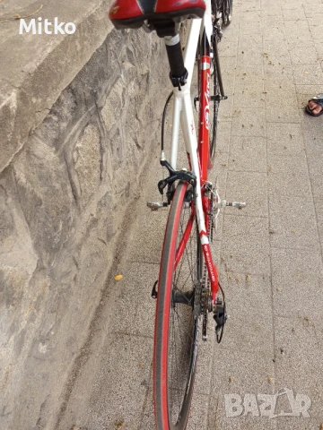 28 цола алуминиев велосипед с 24 скорости палцови команди усилени капли карбонова вилка като нов , снимка 12 - Велосипеди - 50740956