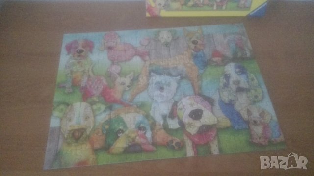 Patchwork dogs пъзел, снимка 3 - Пъзели - 35235280