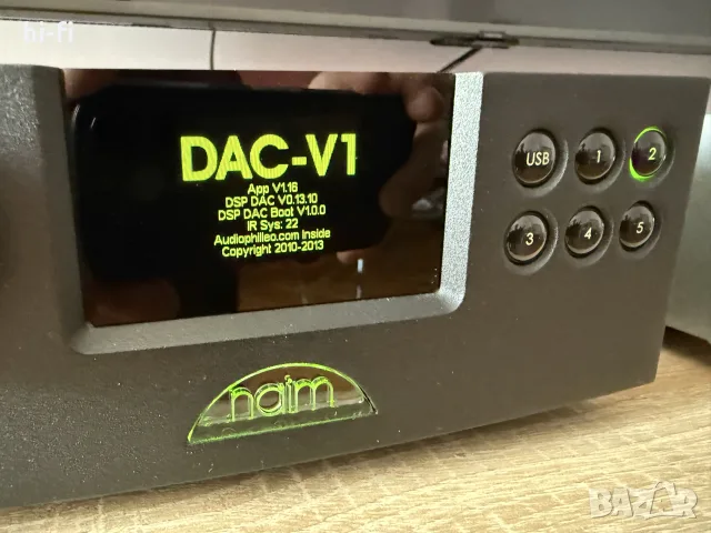 Naim DAC-V1 PreAmp / DAC, снимка 16 - Ресийвъри, усилватели, смесителни пултове - 56269312