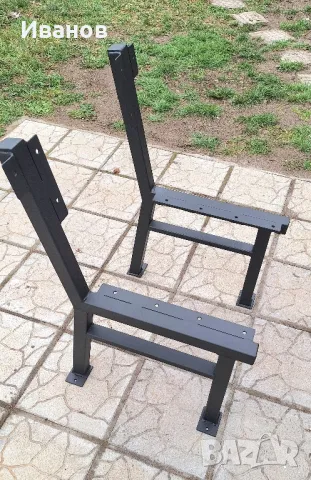 Крака за градинска пейка паркова дворна скамейка, снимка 1