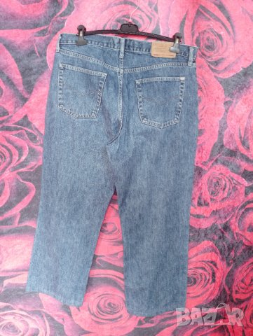 Motor Jeans Светло сини корави Мъжки дънки ХХЛ , снимка 4 - Дънки - 41390798